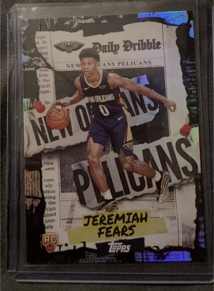 2025 Topps Daily Dribble #DD-37 Jeremiah Fears — front