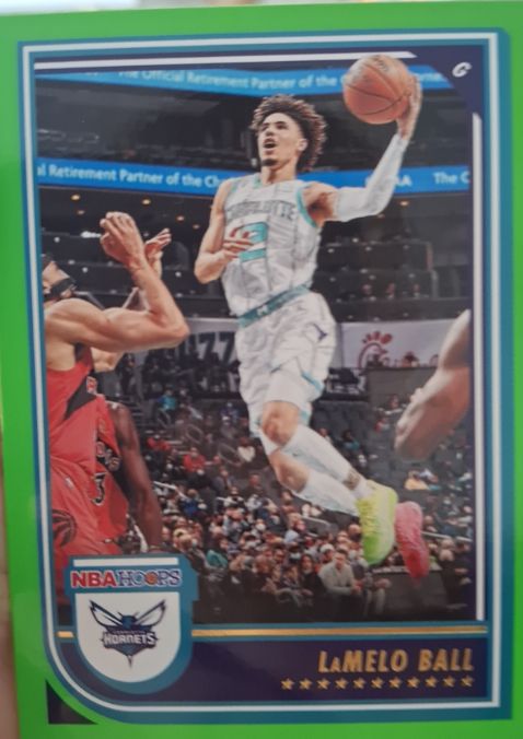 2022-23 Panini NBA Hoops #90 LaMelo Ball — front