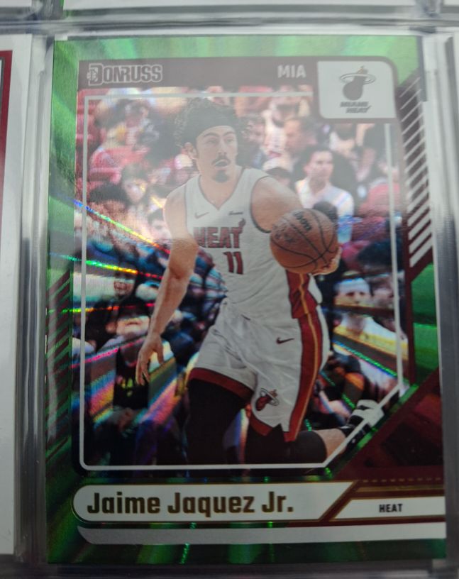 2024-25 Donruss #140 Jaime Jaquez Jr. Miami Heat — front