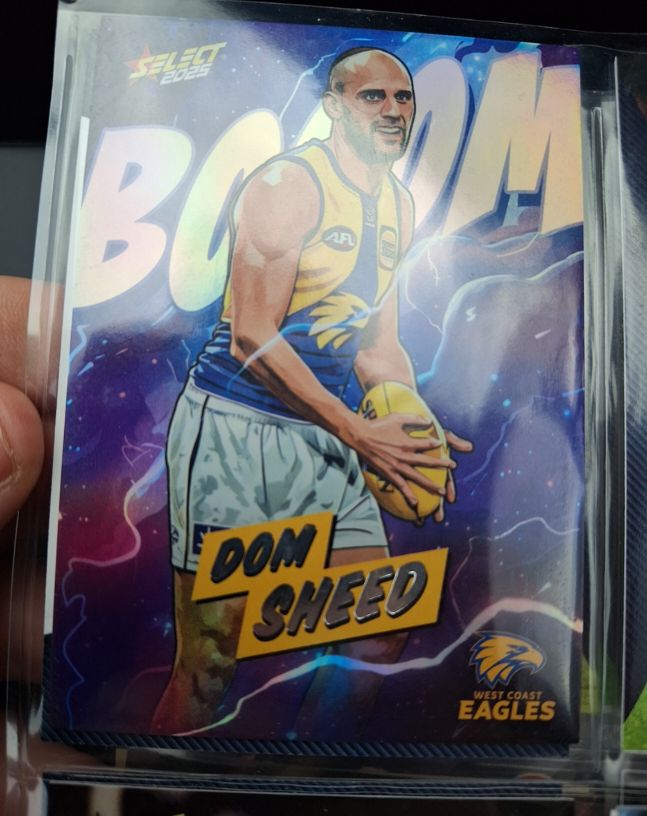 2025 Select Footy Stars BM10 Dom Sheed — front