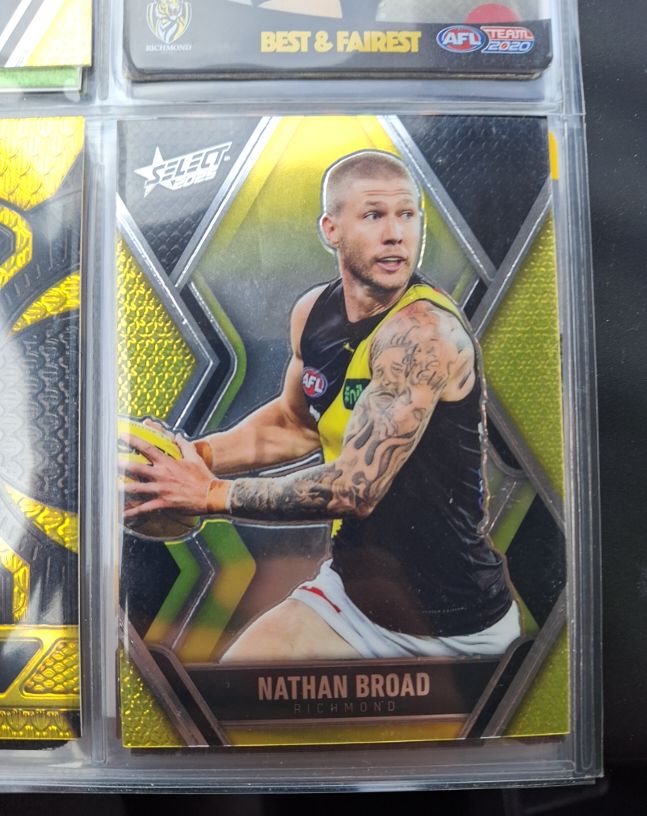 2022 Select AFL Footy Stars Nathan Broad — front