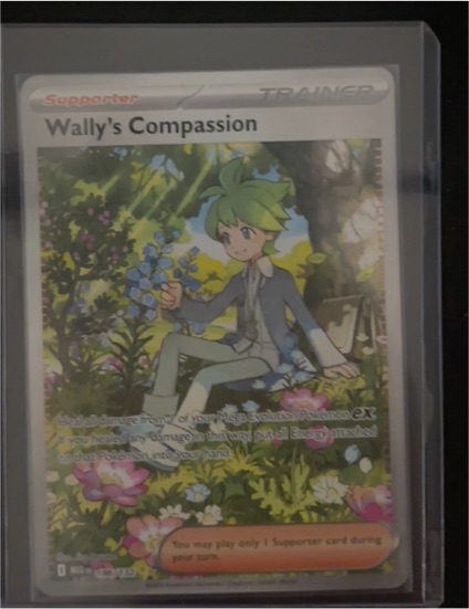 2025 Pokémon TCG Mega Evolution #186 Wally's Compassion — front