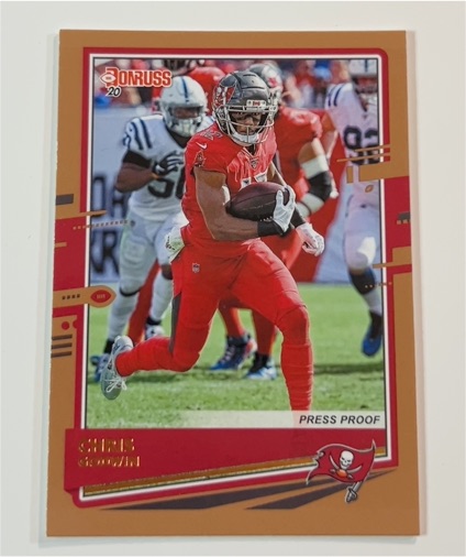 2020 Donruss Football #232 Chris Godwin — front
