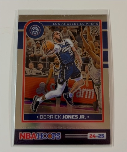 2024-25 Panini NBA Hoops #24-25 Derrick Jones Jr. — front