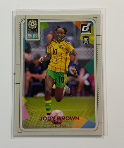 2023 Panini Donruss FIFA Women's World Cup #89 Jody Brown — front