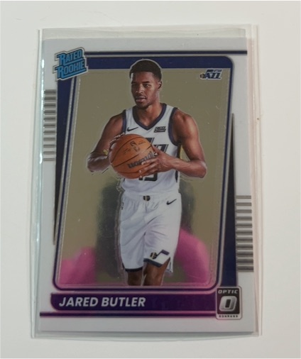 2021-22 Panini Donruss Optic #199 Jared Butler — front