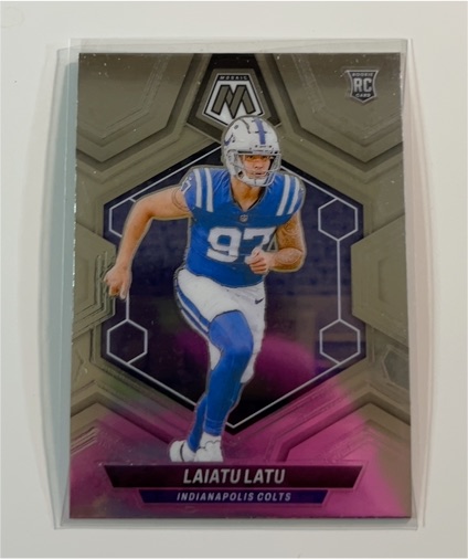 2024 Panini Mosaic #315 Laiatu Latu — front