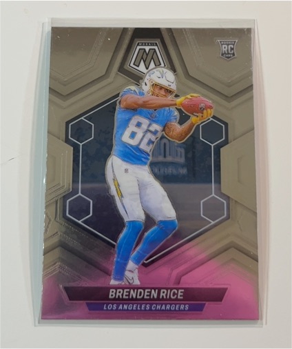 2024 Panini Mosaic #399 Brenden Rice — front