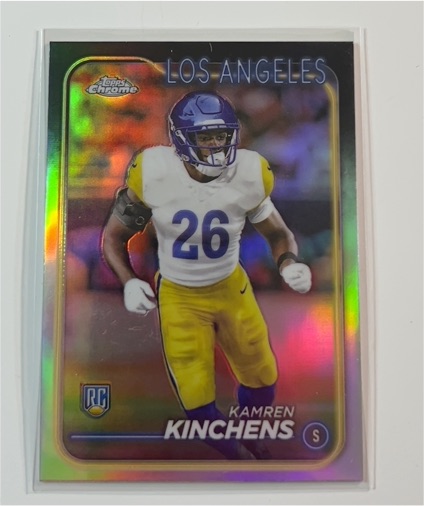 2024 Topps Chrome #282 Kamren Kinchens — front