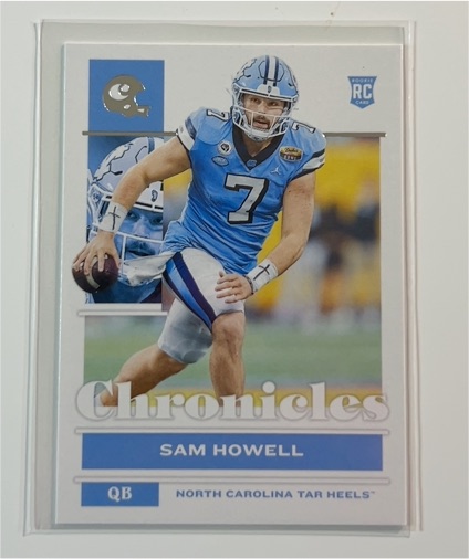 2022 Panini Chronicles Draft Picks #16 Sam Howell — front