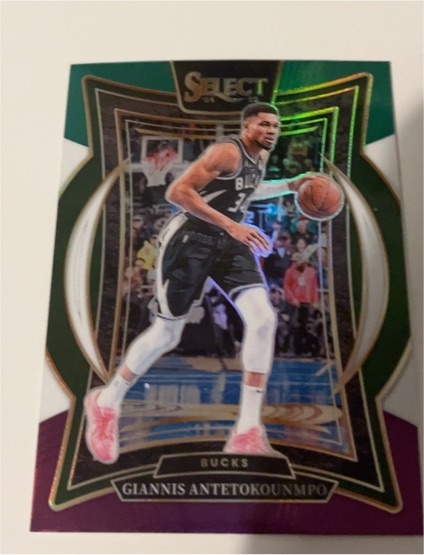 2024-25 Panini Select #43 Giannis Antetokounmpo — front