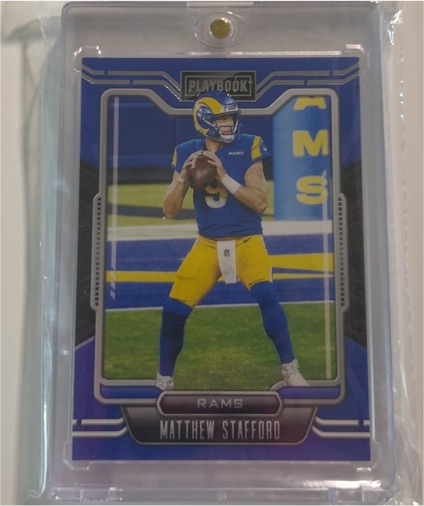 2021 Panini Playbook #42 Matthew Stafford — front