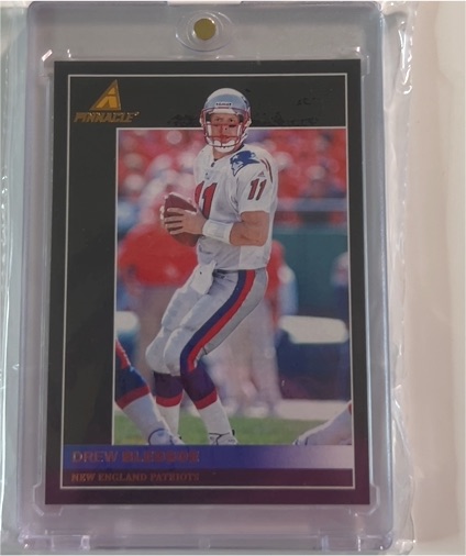 2021 Panini Chronicles Pinnacle #18 Drew Bledsoe — front