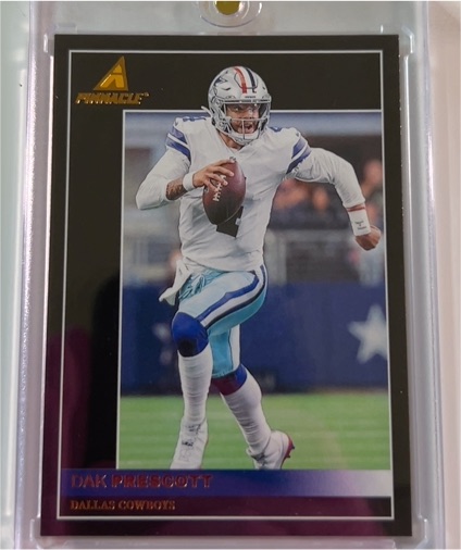 2021 Panini Chronicles Pinnacle #9 Dak Prescott — front
