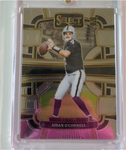 2023 Panini Select #58 Aidan O'Connell — front