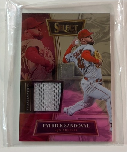 2022 Panini Select #SELS-PS Patrick Sandoval — front