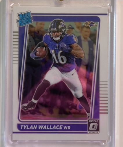 2021 Donruss Optic #226 Tylan Wallace — front