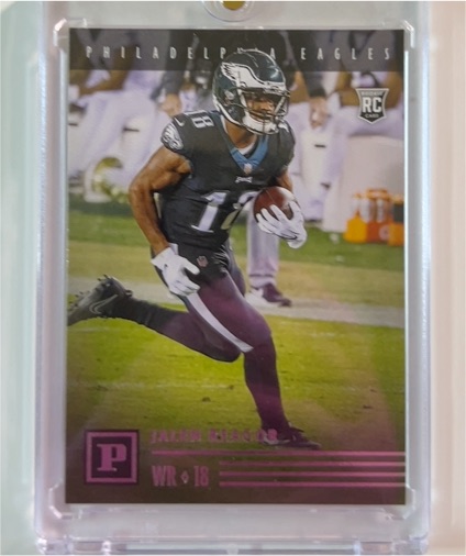 2020 Panini Chronicles #PA-18 Jalen Reagor — front