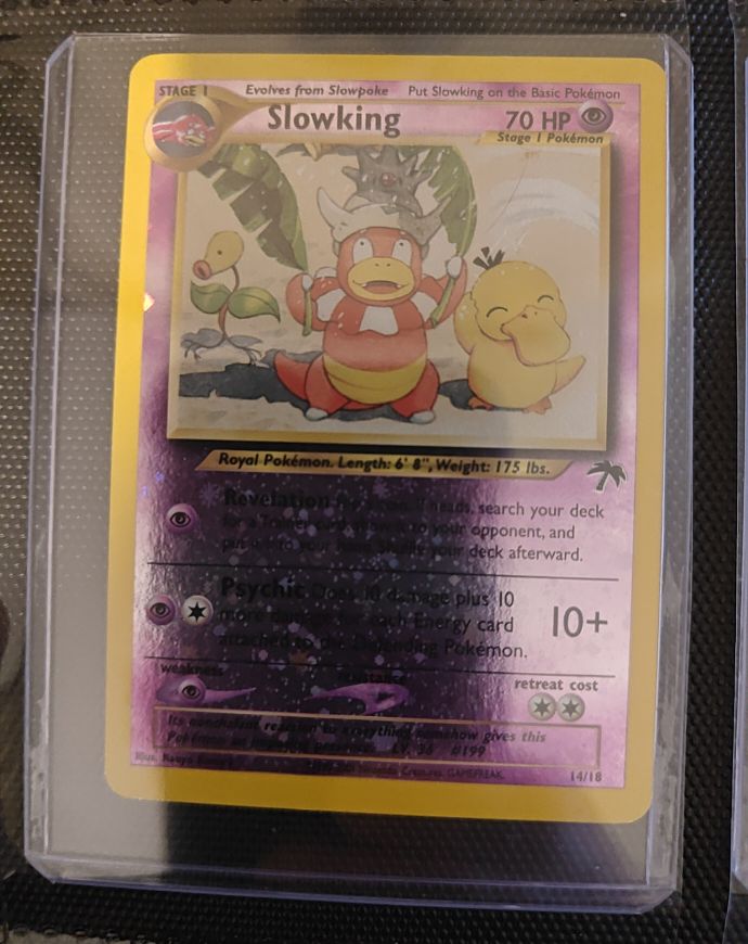 2001 Pokémon Southern Islands #14 Slowking — front