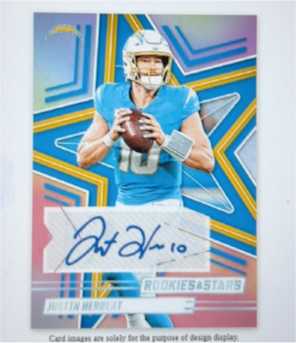 2024 Panini Rookies & Stars #10 Justin Herbert — front