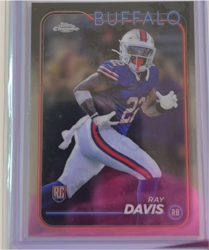 2024 Topps Chrome #253 Ray Davis — front