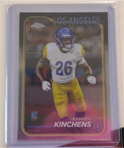 2024 Topps Chrome #282 Kamren Kinchens — front