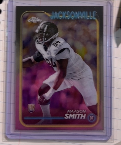 2024 Topps Chrome #267 Maason Smith — front