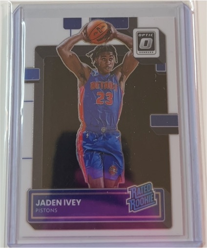 2022-23 Donruss Optic #241 Jaden Ivey RC — front