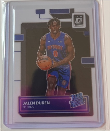 2022-23 Panini Donruss Optic #227 Jalen Duren — front