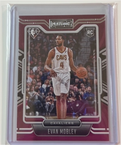 2021-22 Panini Chronicles Playbook #287 Evan Mobley — front