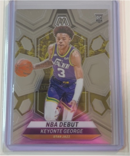 2023-24 Panini Mosaic #251 Keyonte George NBA Debut — front