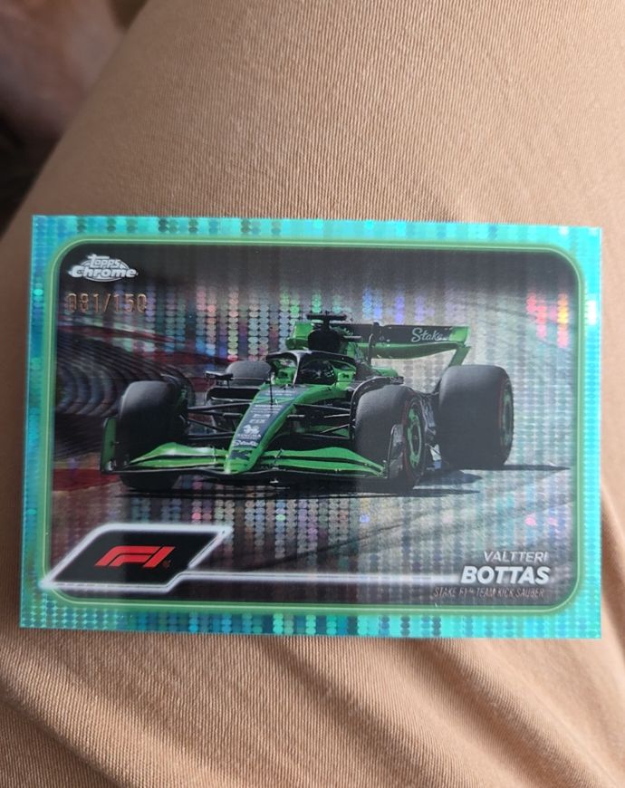 2024 Topps Chrome Formula 1 #85 Valtteri Bottas Stake F1 Team McLaren — front