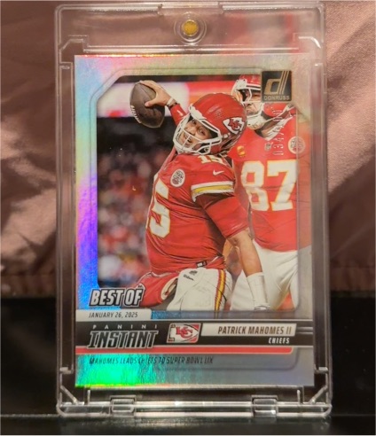 2025 Panini Donruss Instant #INS-PMS Patrick Mahomes II — front