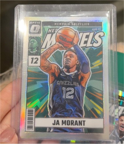 2024-25 Panini Donruss Optic #10 Ja Morant Net Marvels — front