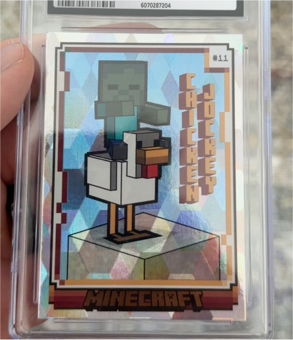 2024 Panini Minecraft #11 Chicken Jockey — front