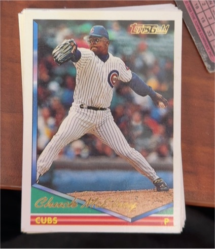 1994 Topps Gold Chuck McElroy — front