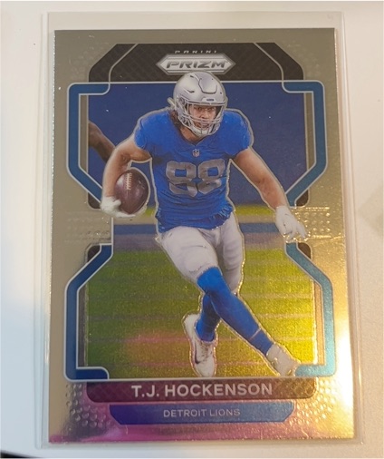 2021 Panini Prizm #147 T.J. Hockenson — front