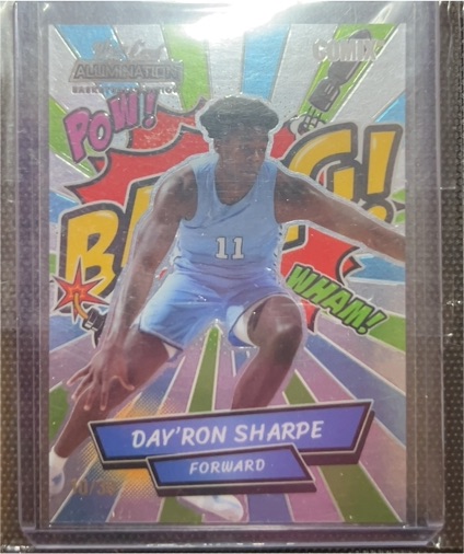 2021-22 Wild Card Alumination Comix #AC-4 Day'Ron Sharpe — front
