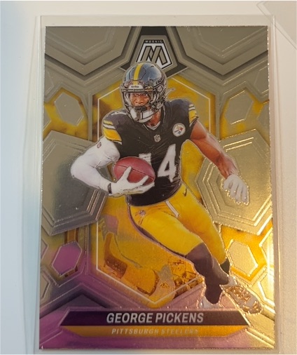 2024 Panini Mosaic #186 George Pickens — front