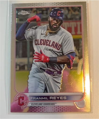 2022 Topps Chrome #97 Franmil Reyes — front