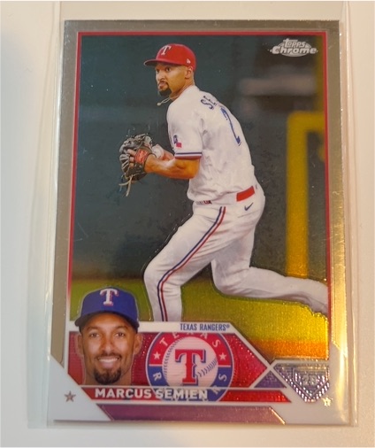 2023 Topps Chrome #172 Marcus Semien — front