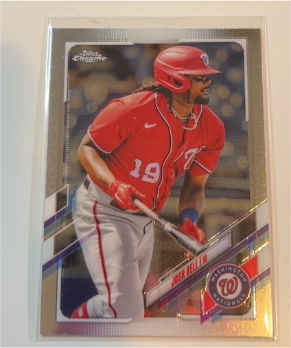 2021 Topps Chrome Update #USC3 Josh Bell — front