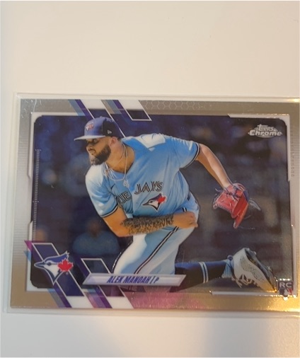 2021 Topps Chrome Update #USC65 Alek Manoah — front