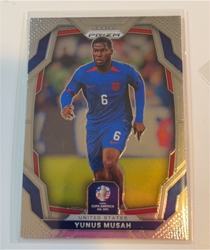 2024 Panini Prizm Copa America #153 Yunus Musah — front