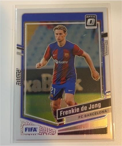 2023-24 Panini Donruss Optic #114 Frenkie de Jong — front