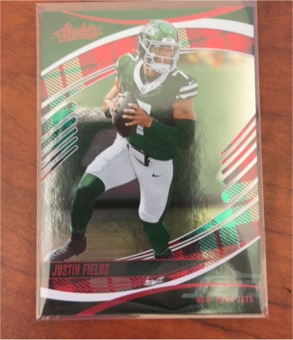 2025 Panini Absolute Justin Fields — front