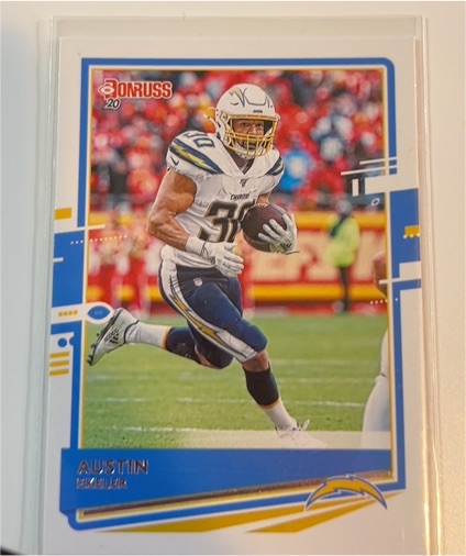 2020 Donruss #134 Austin Ekeler — front
