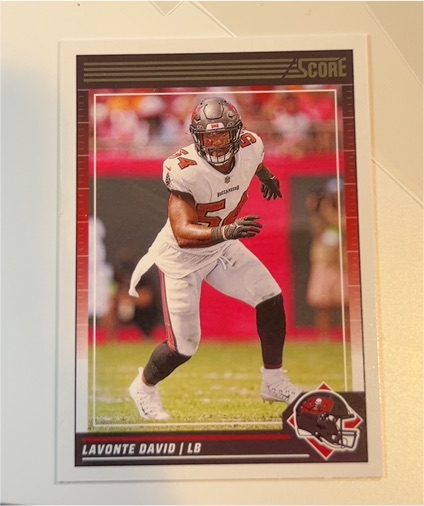2024 Score #262 Lavonte David — front