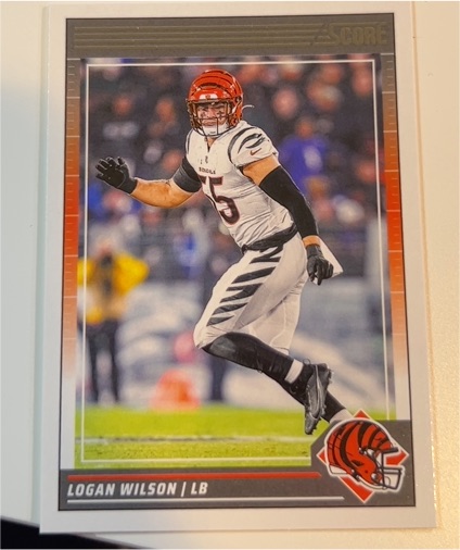 2024 Panini Score Football #61 Logan Wilson — front