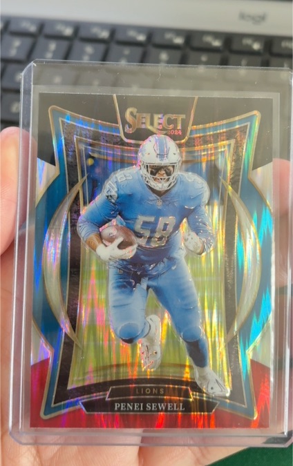 2024 Panini Select Concourse #87 Penei Sewell — front